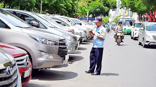 TP.Hồ Chí Minh: Thu phí đỗ xe qua tin nhắn điện thoại hoặc tài khoản thẻ