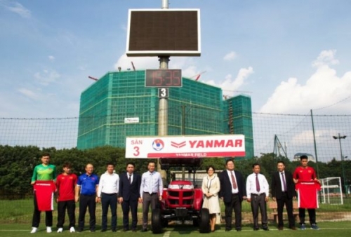Yanmar tài trợ chính cho Đội tuyển Bóng đá Quốc gia Việt Nam