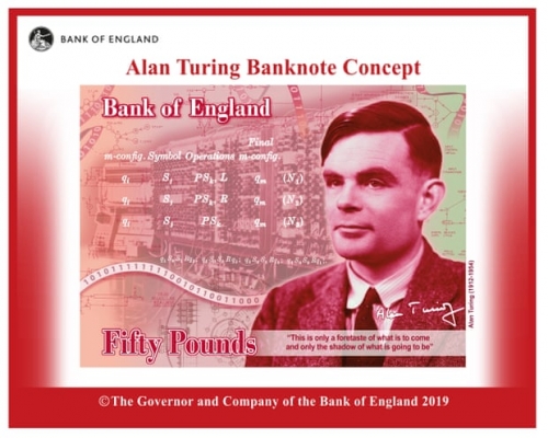 'Cha đẻ máy tính' Alan Turing sắp xuất hiện trên tờ 50 bảng Anh