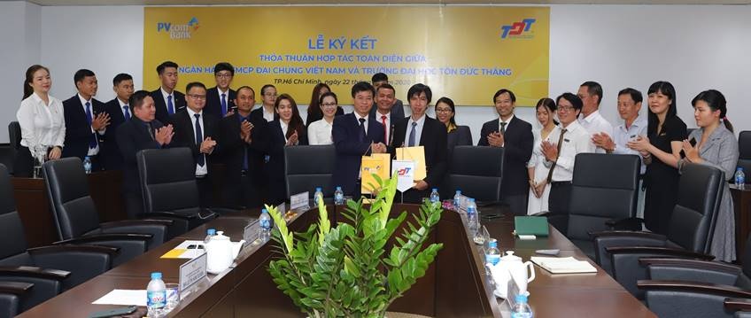 PVcomBank ký kết hợp tác toàn diện cùng trường Đại học Tôn Đức Thắng