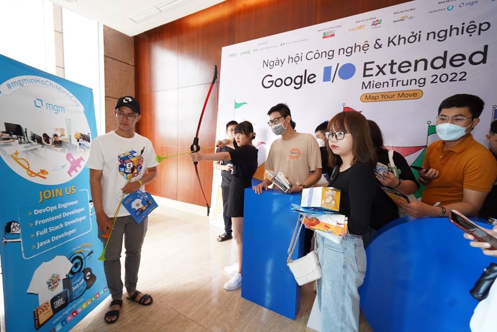 google io extended mientrung be phong cho khoi nghiep