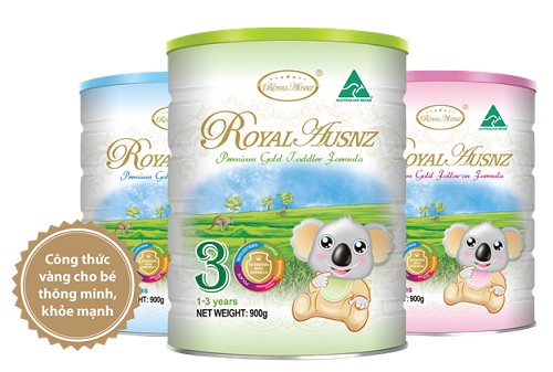 Sữa Royal Ausnz được vinh danh sản phẩm tốt cho gia đình và trẻ em