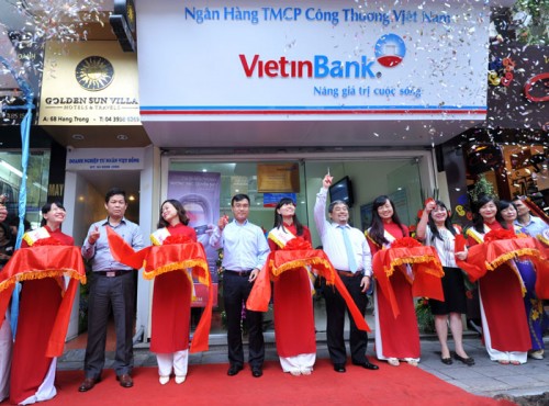 VietinBank khai trương Phòng giao dịch Hàng Trống