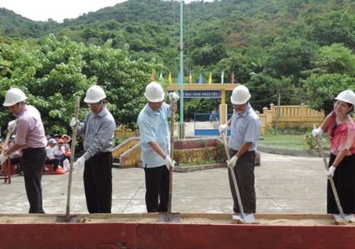 VietinBank hỗ trợ 2 tỷ đồng mở rộng trường học ở Cù Lao Chàm