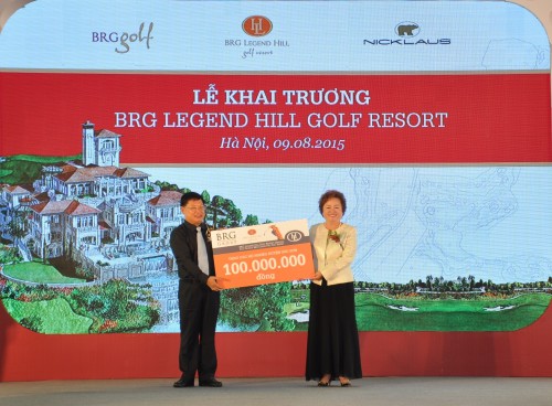 Khai trương sân golf BRG Legend Hill Golf Resort tại Sóc Sơn