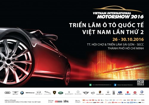 Triển lãm Ô tô Quốc tế Việt Nam lần thứ 2 sẽ diễn ra tại TP.Hồ Chí Minh