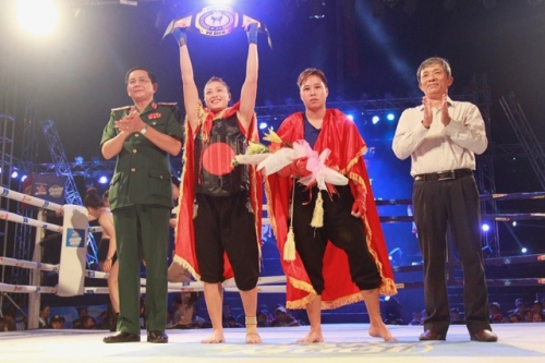 Khán giả Quảng Ngãi mãn nhãn với các trận chung kết võ cổ truyền