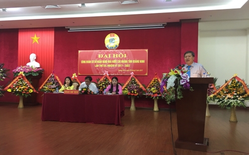 Đại hội Công đoàn cơ sở NHNN Chi nhánh tỉnh Quảng Ninh lần thứ XII