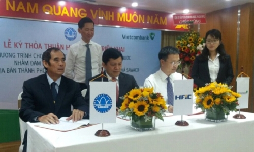 Vietcombank và HIFC cấp gói tín dụng trị giá 3.650 tỷ đồng cho dự án nước sạch