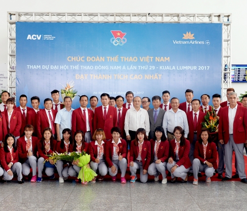 Vietnam Airlines là “Nhà vận chuyển chính thức” cho Đoàn thể thao Việt Nam tham dự SEA Games 29