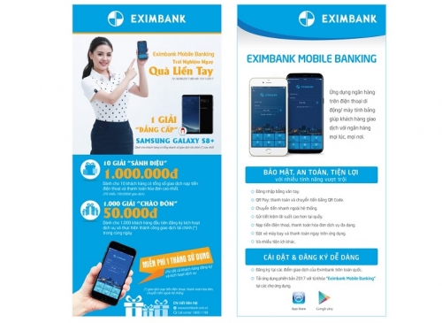 Eximbank ra mắt phiên bản Mobile Banking 2017 cùng nhiều ưu đãi hấp dẫn
