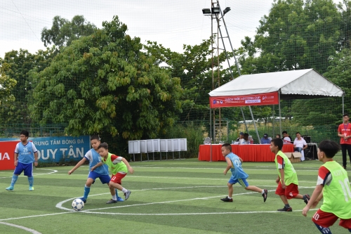 Đà Nẵng: Vòng loại bóng đá thiếu nhi “Thách thức Lotteria Cup 2017”