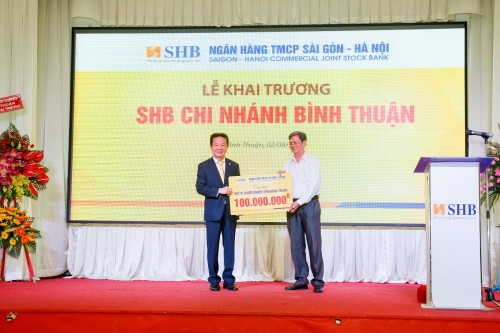 Khai trương SHB chi nhánh Bình Thuận