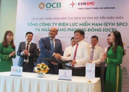 OCB và EVN SPC ký kết hợp tác thu hộ tiền điện