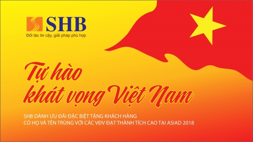 SHB đồng hành cùng thể thao Việt Nam