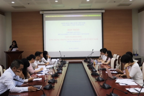 Hội thảo khoa học giới thiệu đề tài “Geo – Marketing ứng dụng trong ngân hàng bán lẻ ở Việt Nam”