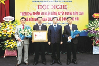 NHNN Chi nhánh tỉnh Tuyên Quang: Thành quả đạt được từ những phong trào thi đua thiết thực