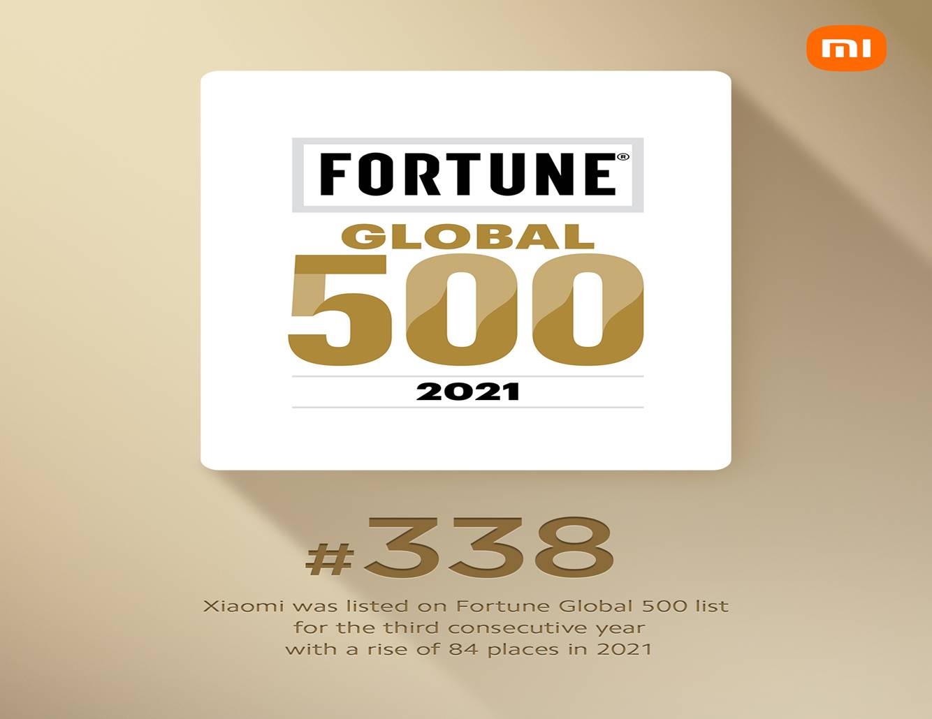 xiaomi thang hang trong danh sach fortune global 500