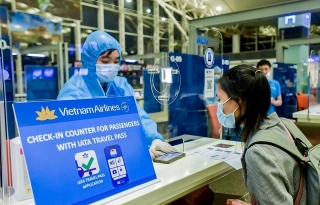 Vietnam Airlines thử nghiệm thành công 'hộ chiếu sức khỏe điện tử'