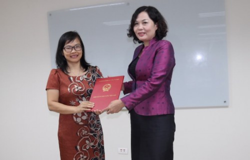 Bà Đào Thúy Hằng được bổ nhiệm giữ chức Phó Vụ trưởng Vụ Hợp tác quốc tế (NHNN)