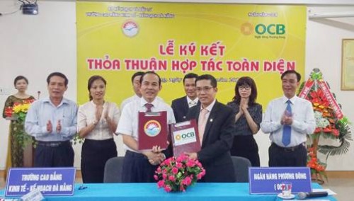 OCB hợp tác với Trường CĐ Kinh tế Kế hoạch Đà Nẵng