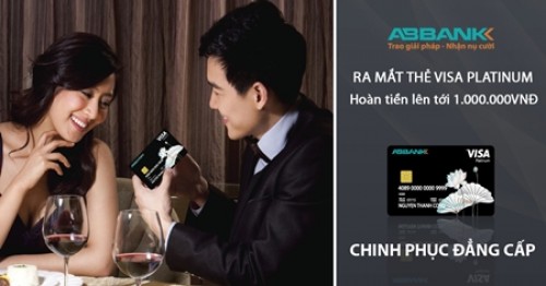 ABBANK ra mắt thẻ tín dụng quốc tế ABBANK VISA Platinum