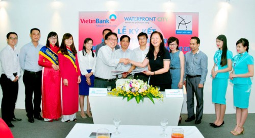 VietinBank tài trợ 300 tỷ đồng Dự án khu đô thị ven sông Lạch Tray