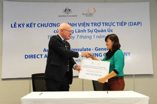 Chính phủ Úc khởi động chương trình viện trợ trực tiếp 2016 - 2017