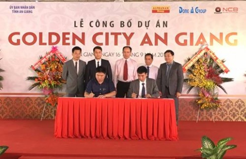 NCB tài trợ cho vay độc quyền Dự án Golden City An Giang