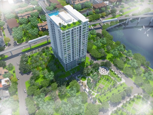 Hé lộ thông tin về dự án ven hồ Hoàng Cầu đẹp bậc nhất Hà Nội