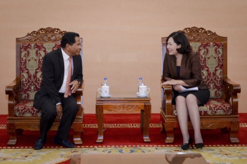 Tăng cường hợp tác, trao đổi giữa NHTW hai nước Việt Nam - Campuchia
