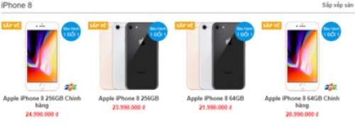 Loạn giá iPhone 8