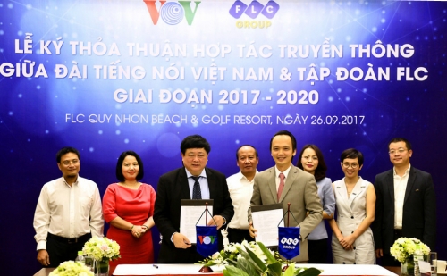 FLC và Đài Tiếng nói Việt Nam ký thỏa thuận hợp tác truyền thông