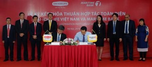 Maritime Bank và Dai-ichi Life Việt Nam ký kết thỏa thuận hợp tác toàn diện