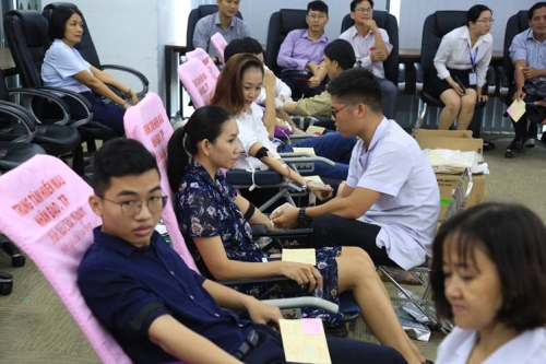 Vietbank huy động 190 đơn vị máu trong ngày hội hiến máu 2019