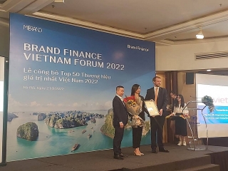 12 ngân hàng trong bảng xếp hạng Top 50 thương hiệu giá trị nhất Việt Nam