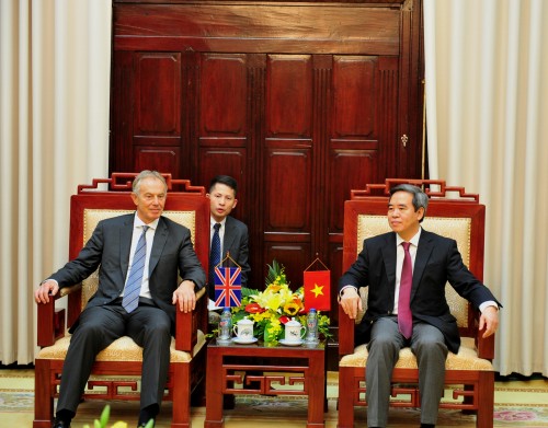 Ông Tony Blair đánh giá cao kết quả cải cách ngân hàng của Việt Nam