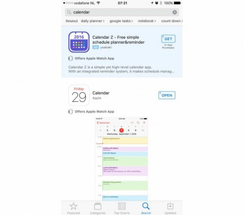 Apple bắt đầu cho hiện những quảng cáo trên App Store