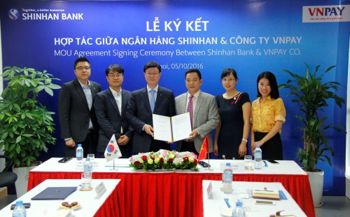 VNPAY và Shinhan Bank ký kết thỏa thuận hợp tác song phương