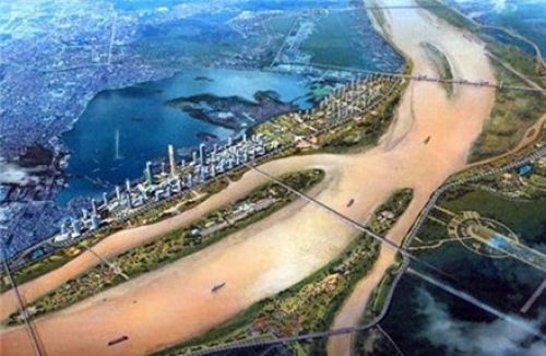 Hà Nội tái khởi động dự án thành phố ven sông Hồng