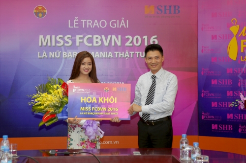 SHB đồng hành cùng Cuộc thi Miss FC Barcelona Việt Nam 2016