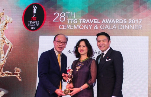 Vietravel lần thứ 6 nhận giải thưởng TTG Travel Awards