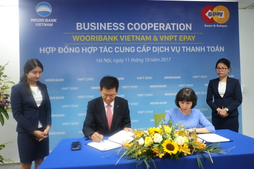 VNPT EPAY và Ngân hàng Woori Việt Nam hợp tác dịch vụ thanh toán trực tuyến