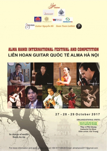 Liên hoan guitar cổ điển Festival “Alma Hanoi”