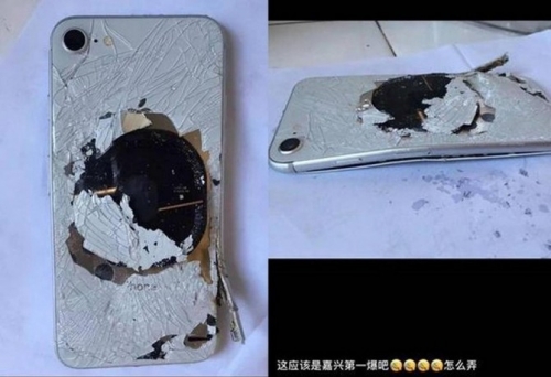 Vụ nổ iPhone 8 đầu tiên do lỗi pin