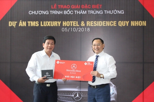 TMS Luxury Hotel & Residence Quy Nhon: Mua căn hộ, nhận thưởng xe Mercedes hơn 2 tỷ đồng