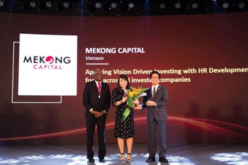 Mekong Capital nhận giải thưởng đóng góp cho cộng đồng nhân sự