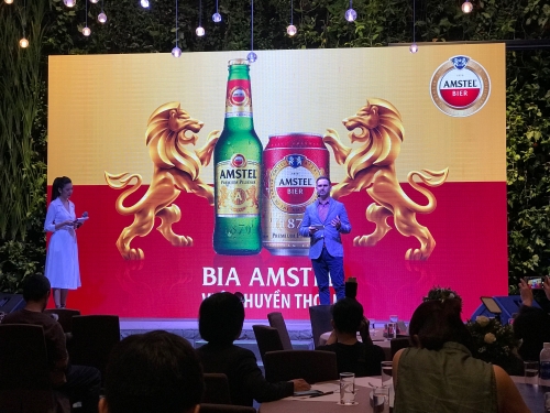 Bia Amstel chính thức được bán tại Việt Nam