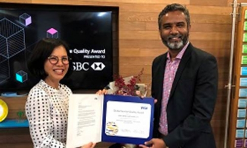 HSBC Việt Nam nhận giải thưởng Chất lượng Dịch vụ Toàn cầu