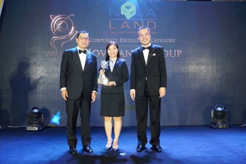 Novaland nhận giải doanh nghiệp Việt Nam xuất sắc châu Á 2019